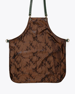 Capa de peluquería de cuero, delantal duradero con bolsillos y anillas - Product Image 6