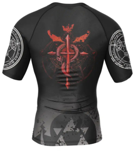 T-shirt de compression pour homme, respirant, écologique, léger, pour le fitness, la course à pied, la gym, l'entraînement athlétique, manches courtes, séchage rapide - Product Image 3