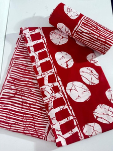 Auténtica Tela Africana de Cera Estampada de Kenia 100% Algodón para Artesanías Textiles, Prendas de Vestir y Diseño de Moda - Product Image 3