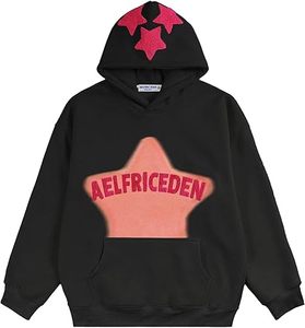 Sudadera con Capucha de Forro Polar para Invierno, Bordado Personalizado Profesional, 100% Poliéster Sostenible, Unisex, Moda Urbana, Corte Holgado para Hombre - Product Image 5