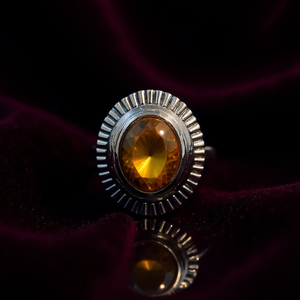 <b>Tiger</b> <b>Eye</b> Moissanite <b>Ring</b> 3.3 Grams Elegant and Luxurious Accessory - Product Image 3