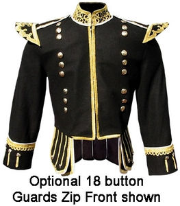 เสื้อแจ็คเก็ตดับเบิ้ลท์คุณภาพสูง 100% สำหรับมือกลองและนักเป่าแตร ดีไซน์ใหม่ล่าสุด คอตั้ง ทรงสวย ลายตัวอักษร - Product Image 3