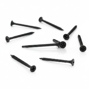 Tornillos métricos de cabeza alomada de rosca gruesa de acero al carbono negro clase 8.8 modelo PDC 9 con acabado fosfatado para fijación de paneles de yeso (pulgadas/métrico) - Product Image 6