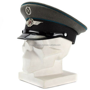 Casquette blanche uniforme de haute qualité avec insigne de lingot casquettes en gros Epeaked prix bon marché personnalisé à vendre - Product Image 5