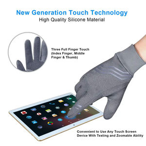 Gants de snowboard pour hommes en polyester imperméables et coupe-vent de haute qualité, toutes saisons, compatibles écran tactile, confortables, antidérapants, personnalisables pour le football - Product Image 3