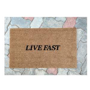 Premium Quality Anti Slip PVC Backed <b>Coir</b> Door <b>Mats</b> Handmade Tufted Design Washable for Home Office - Product Image 1