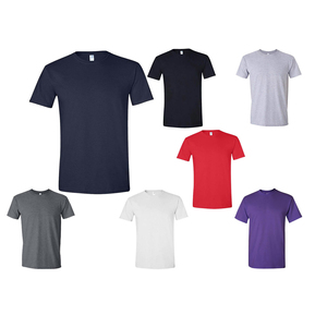 <b>Men's</b> Versatile Casual T Shirt with <b>Stretch</b> Cotton Material Breathable Short Sleeve Design Comfortable Fit for Sports Travel - Product Image 1