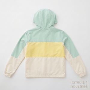 เสื้อแจ็คเก็ตกันลมคอตั้งแบบ Color Blocking ของ Formula 1 Industries สำหรับทุกเพศ ใส่ได้ในฤดูหนาว สไตล์ลำลอง กันลม มีซิปและกระเป๋าหน้า ทรงปกติ - Product Image 2
