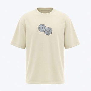 เสื้อยืดคอกลมแขนสั้นสีดำสำหรับผู้ชาย AR.NIS MUFEX INDUSTRY ทรงหลวมสบายๆ ผ้าฝ้าย 100% น้ำหนักผ้า 180 กรัม - Product Image 6