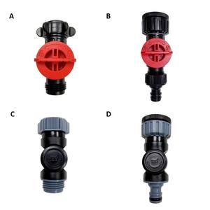 Raccords de tuyau d'arrosage à connexion rapide en plastique Connecteurs d'eau pour l'irrigation et le tuyau-Connecteur de tuyau d'arrosage extérieur durable - Product Image 1