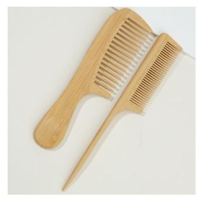 Peigne en bambou naturel 99 Gold Data Joyce Vietnam, outil de coiffure fait main, grand format, pour soins personnels, articles d'hôtel, coffrets cadeaux - Product Image 4