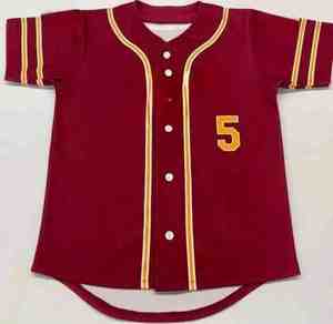 Baseball Softball Jersey Unisex Adult <b>Short</b> <b>Sleeve</b> <b>Button</b>-<b>Up</b> Anti-Bacterial Quick Dry Breathable Player Name Front 2026 - Product Image 3