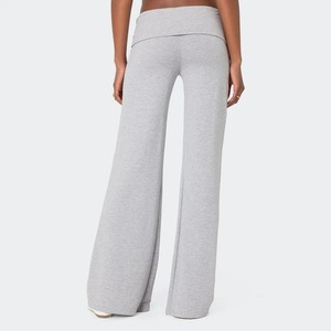 Nuevos Pantalones Deportivos Casuales de Pierna Ancha para Mujer 2026, Pantalones de Yoga con Cintura Baja y Corte Acampanado para Adolescentes, Ropa de Primera Calidad - Product Image 4