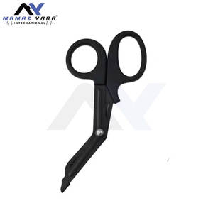 Tijeras de primeros auxilios con mango de plástico, tijeras utilitarias para traumatismos EMT, acero inoxidable, estándar de seguridad manual, 2 piezas - Product Image 6