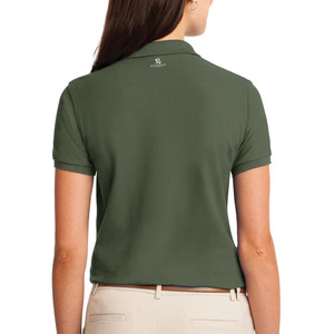 Cotton <b>Women's</b> <b>Polo</b> Shirt Casual Solid Pattern Short Sleeve Knitted Breathable <b>Top</b> Button Up Summer Wear 2026 <b>Women</b> <b>Polo</b> Casual - Product Image 3