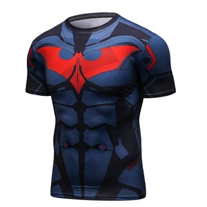Custom Surf BJJ Rash Guard Men's Long Sleeve Compression Shirt Wholesale Sun Protection Clothing Sublimated Rashguard for Adults - Product Image 2