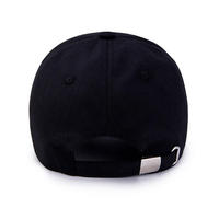 Topi Baseball 6 Panel Trouble Kids Pria, Bordir Logo Katun, Gaya Jalanan, Snapback, Hitam, Kasual, Grosir