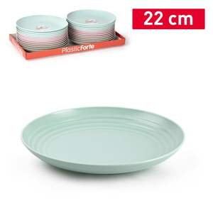 22cm Plastic Disposable <b>Tray</b> Disposable Plates - Product Image 3