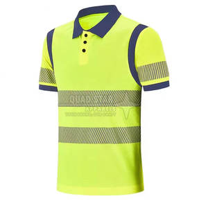 Chemises polo de travail en polyester, vêtements de sécurité, sur mesure, meilleures ventes, en vente - Product Image 3