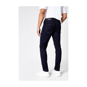 Jean pour homme personnalisé, dernière mode, coupe skinny, déchiré, couleur noire, haute qualité, en promotion - Product Image 6
