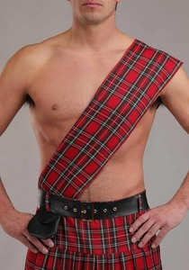 Ensemble Kilt Écossais Haut de Gamme Unisexe Traditionnel pour Cérémonie de Mariage Formelle Veste Gilet 100% Polyester Haute Performance - Product Image 3