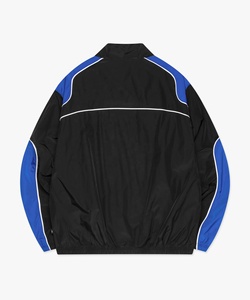 Conjunto de 2 Piezas de Ropa Deportiva con Logotipo Personalizado, Chaqueta Cortavientos Holgada y Pantalones Deportivos de Nylon con Cuello Alto para Hombre - Product Image 2