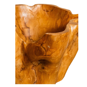 Arterra แจกันดอกไม้สักงานทำมือสไตล์ชนบทสุดหรู - Product Image 2