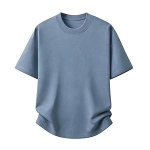 T-shirt épais pour homme, marque de vêtements urbains, vêtements de marque privée - Product Image 3