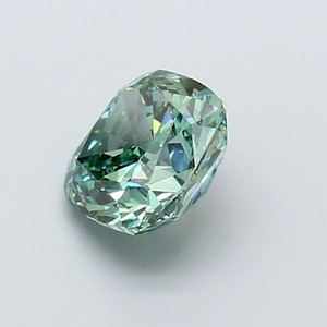 Diamant de laboratoire CVD vert vif fantaisie modifié taille coussin carré de 2,08 carats, clarté VVS2, taille excellente, pierre précieuse de luxe pour bijoux - Product Image 2