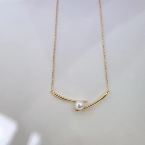Collar con Colgante de Perlas de Agua Dulce de Lujo, 7-8 mm, Temperamento Femenino, con Cadena de Clavícula S925 - Product Image 1