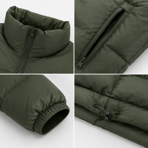 Veste matelassée isolante tendance, conçue pour un confort durable et un style élégant, idéale pour les aventures hivernales et les voyages. - Product Image 6
