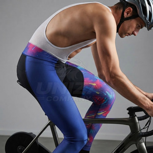Cuissardes de cyclisme d'hiver personnalisables pour hommes, rembourrées, courtes, anti-humidité, pour le vélo de route, les sports et les activités de plein air, pour adultes - Product Image 5