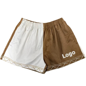 Shorts de rugby respirants à impression numérique, séchage rapide, taille élastique, couleurs personnalisées, logo, service OEM pour adultes unisexes - Product Image 5