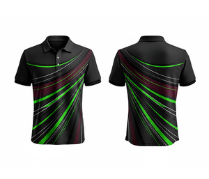 Premium Polyester Full Sublimation Polo Shirt Factory Manufacturer Supplier Durable Stitching for Men Women Youth Quick-Dry - Product Image 1