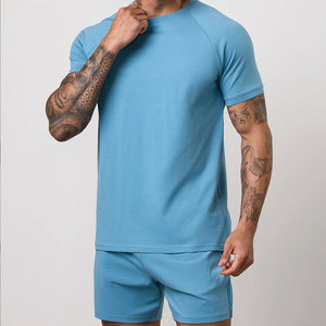 Ensembles de survêtements pour hommes, ensembles assortis en polyester, ensembles de sport, logo personnalisé, vente en gros directe d'usine - Product Image 4