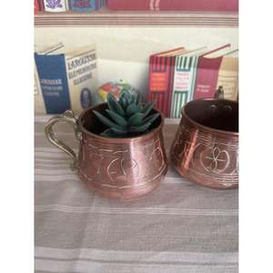 Productos artesanales indios, tazas y jarras 100% de cobre, juegos de regalo, accesorios para el hogar, tazas de cobre para beber, buenas para la salud - Product Image 5