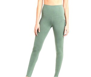 Leggings de fitness confortables pour femmes, style uni, taille haute, respirants, durables, en Spandex/Nylon, prix raisonnable, très demandés - Product Image 6