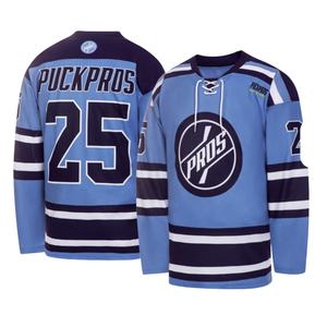 Laced Custom Ice Hockey Jerseys Sublimated Breathable Quick Dry Moisture Wicking Spandex/Polyester Hockey Jersey - Product Image 2