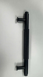 Tiradores de aluminio negro mate para gabinetes – Tiradores modernos para cajones de cocina y muebles, herrajes duraderos y resistentes a la corrosión - Product Image 4