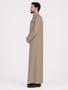 2026 New Cross Border Bulk Order Trade Long Polyester And Cotton Islamic Dresses For <b>Men</b> Clothing Casual Wears - Product Image 3