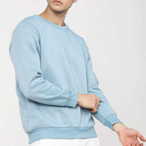 Wholesale Blank Cotton Unisex <b>Fleece</b> <b>Sweatshirt</b> Custom logo Crewneck Men Casual <b>Sweatshirts</b> - Product Image 5