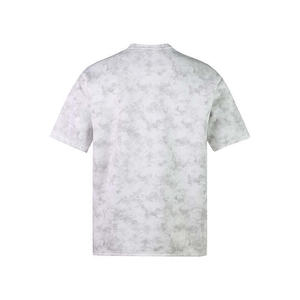 เสื้อยืดผู้ชายสไตล์ใหม่แบบสั่งทำพิเศษ ล้างสีแบบแอซิด 100% ผ้าฝ้าย ระบายอากาศได้ดี เป็นมิตรกับสิ่งแวดล้อม ทรงโอเวอร์ไซส์ แขนสั้น - Product Image 2