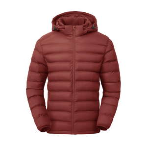 Solid Color Quick Dry New Design Fashionable Cotton <b>Men's</b> <b>Jackets</b> New Style <b>Summer</b> Long Sleeves Front Zipper Puffer <b>Jacket</b> <b>Men</b> - Product Image 1