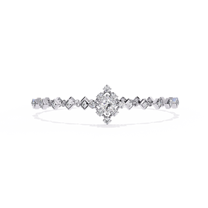 Pulsera de Diamantes Cultivados en Laboratorio, Diseño Princesa y Redondo, Oro Sólido de 14k, Certificación IGI, Joyería Fina para Mujer - Product Image 6