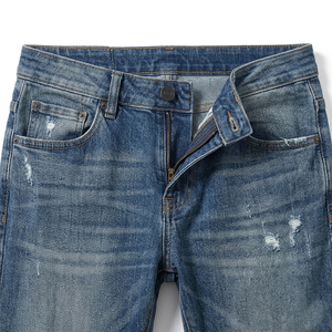 Factory Customized Sized Loose Fitness Denim Jeans <b>Pants</b> Casual <b>Summer</b> Breathable Latest Design <b>Pants</b> For <b>Men</b> High Quality - Product Image 6