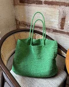 Sac fourre-tout tissé à la main, style bohème marron, utilisation en extérieur, forme rectangulaire, 100% artisanal pour toutes les saisons - Product Image 5