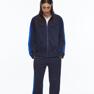 <b>Mens</b> Sport Fit <b>Jacket</b> Stretch Fabric Full Zip Active Wear for Daily Exercise Gym Running Custom Manufacturing Service - Product Image 2