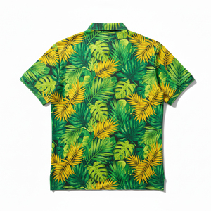 Polo sublimé à prix d'usine pour hommes, logo personnalisé, impression intégrale, vêtements de sport, séchage rapide, respirant, polos de golf pour équipes - Product Image 3