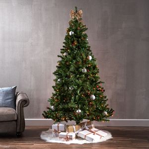 Albero di Natale a 7 rami con 500 luci multicolore, certificato UL, diametro 122 cm - Product Image 1