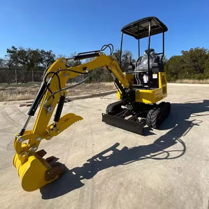 Excavatrice sur chenilles industrielle d'occasion de 3000 kg avec châssis renforcé et godet robuste pour la construction de fondations - Product Image 1